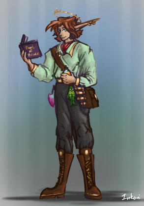 character created and owned by, Xarron Vanserra on artfight.